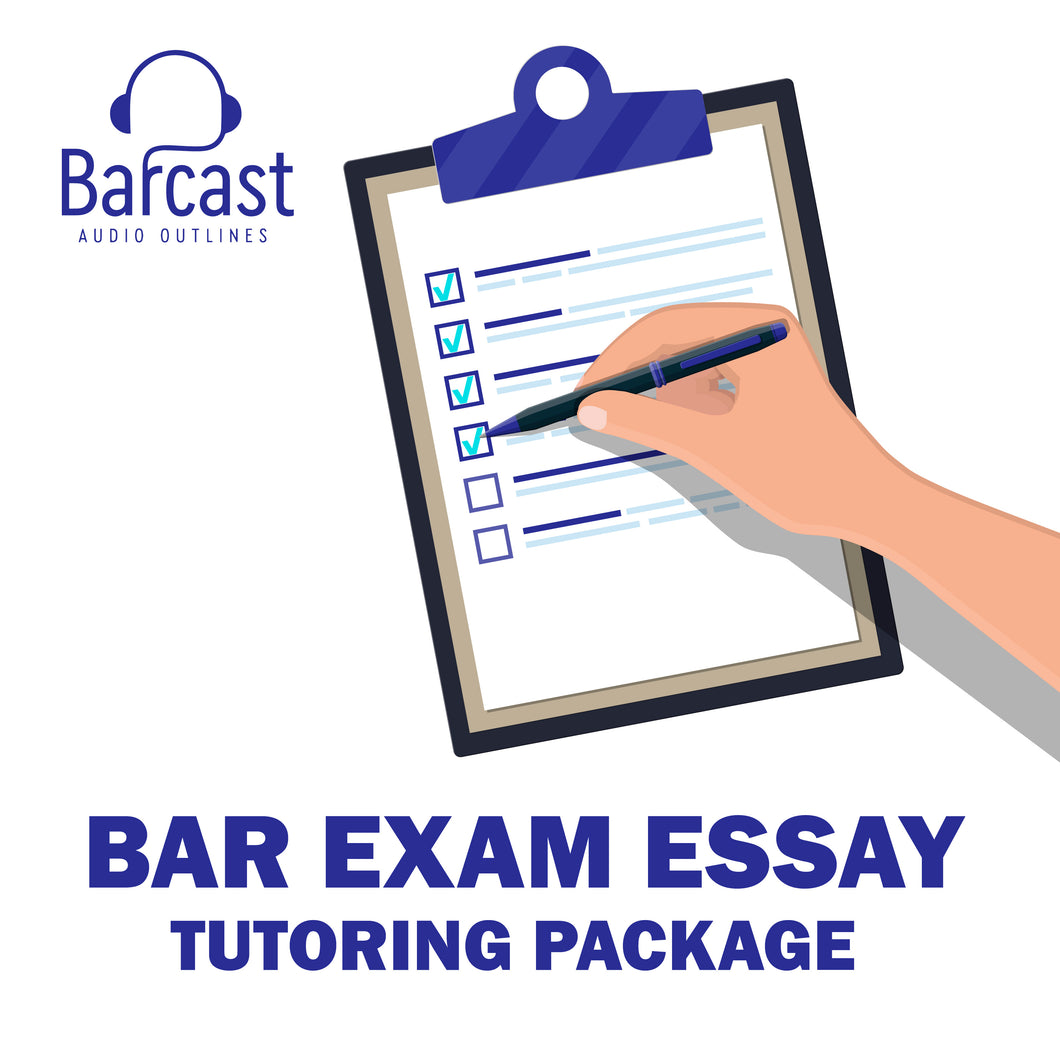 Bar Exam Tutoring Session (Three Session)